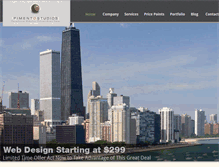 Tablet Screenshot of pimentostudios.com